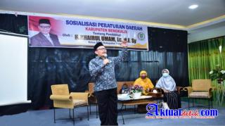 Ketua DPRD Bengkalis Sosialisasikan Perda No.10 Tahun 2019 Tentang Penyelenggaraan Pendidikan